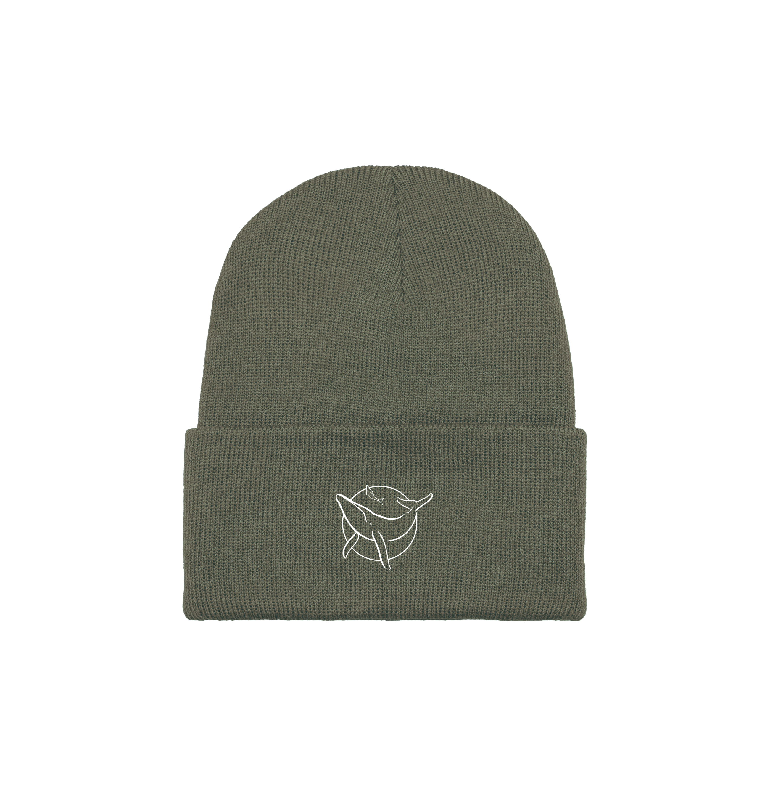 Olive Beanie Front